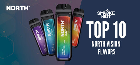 North Vision Vape - 15K Puffs Disposable - Top 10 Flavors