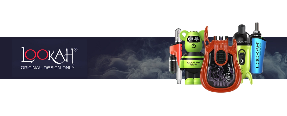 Lookah Vaporizers Collection - E-Rigs, Dab Pen, Wax Pen & 510 Batteries