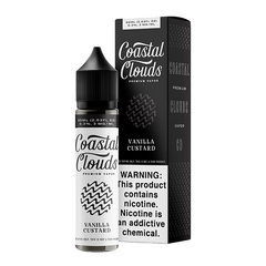 Coastal Clouds Vanilla Custard 60mL E-Liquid Bottle