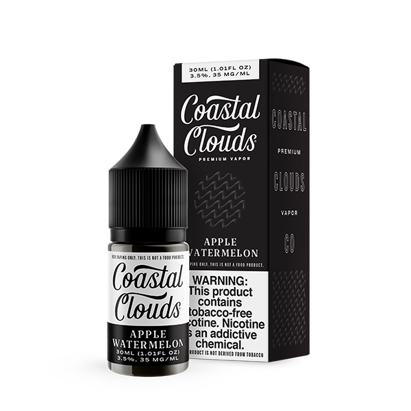 Coastal Clouds Salt - Apple Watermelon 30mL bottle