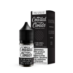 Coastal Clouds Salt - Caramel Brulee 30mL bottle