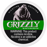 Grizzly Wintergreen Nicotine Pouches - Bold and Refreshing Flavor