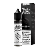 Coastal Clouds Iced Strawberry Kiwi 60mL bottle with a blend of strawberries, kiwis, and menthol.