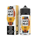 Juice Head Freeze Orange Mango e-liquid, a refreshing mix of mango and orange with a menthol twist.