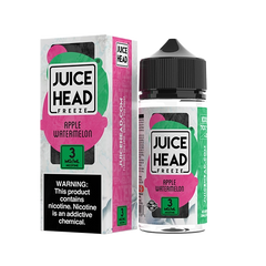 Juice Head Freeze Apple Watermelon e-liquid, a cool and refreshing flavor combination.