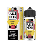 Juice Head Pineapple Guava e-liquid, a tropical blend of pineapple and guava flavors.