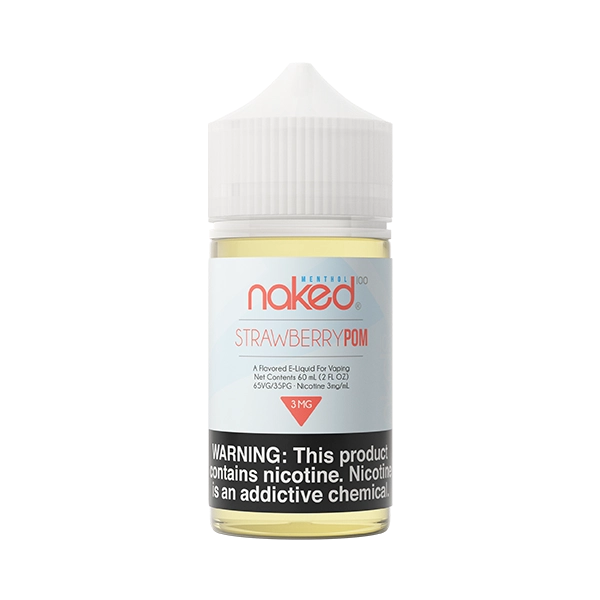 Naked 100 Menthol - Strawberry Pom 60mL