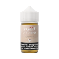 Naked 100 Tobacco - Cuban Blend 0mg, 3mg, 6mg, 12mg E-Liquid