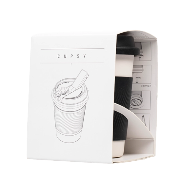 Puffco Cupsy Water Pipe disguised as a coffee cup - Back Box