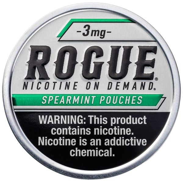 Rogue Spearmint Nicotine Pouches 3mg or 6mg