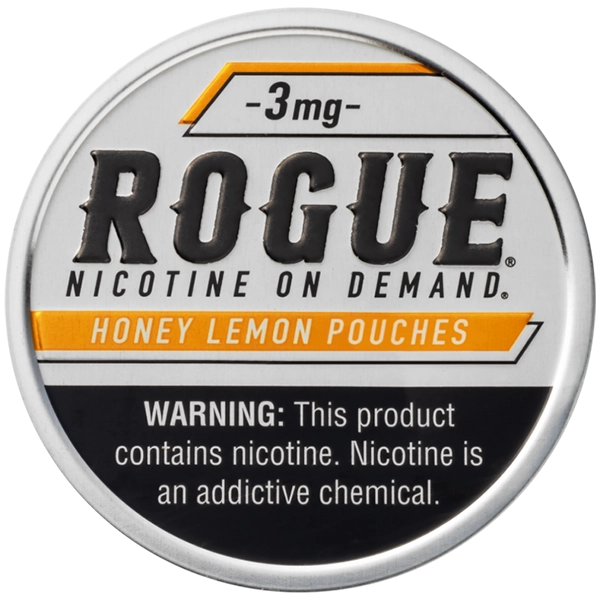 Rogue Honey Lemon Nicotine Pouches - Sweet and Tangy Flavor