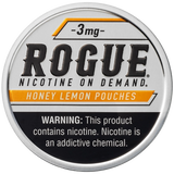 Rogue Honey Lemon Nicotine Pouches - Sweet and Tangy Flavor