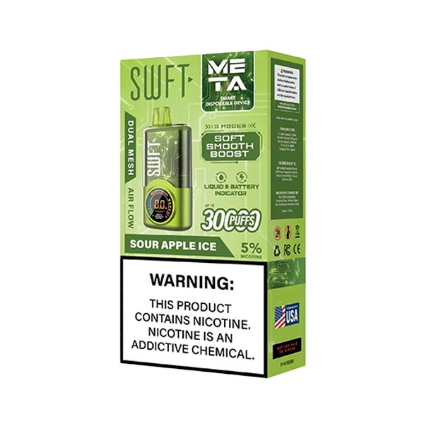 SWFT META 30K Puffs - Sour Apple Ice