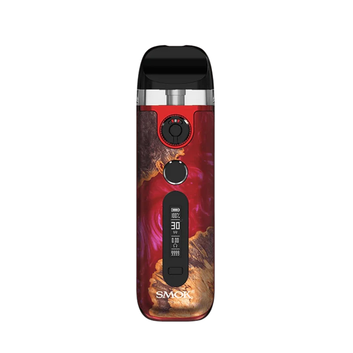 SMOK Novo 5 Pod System - red stabilizing wood