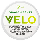 Velo Nicotine Pouches - Dragon Fruit, 4mg and 7mg, 20 pouches per can