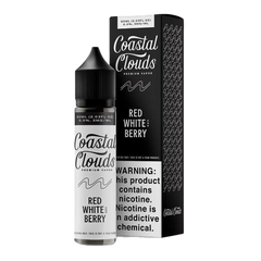 Coastal Clouds Red White and Berry 60mL E-Liquid Bottle