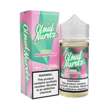 Bottle of Cloud Nurdz - Guava Passionfruit 100mL E-Liquid with guavas and passionfruits