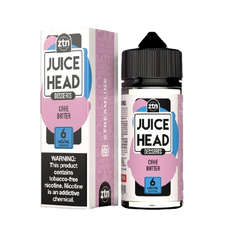 Juice Head Cake Batter e-liquid, a rich dessert flavor in a 100ml bottle.