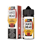 Juice Head Mango Strawberry e-liquid, a harmonious mix of mango and strawberry flavors.