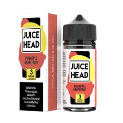 Juice Head Pineapple Grapefruit e-liquid, a tropical blend of pineapple and grapefruit in a 100ml bottle.