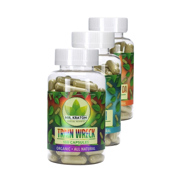 Mr. Kratom 100 Capsules – High-quality kratom capsules for natural relief, relaxation, and mood enhancement. Convenient, lab-tested, and easy to use.