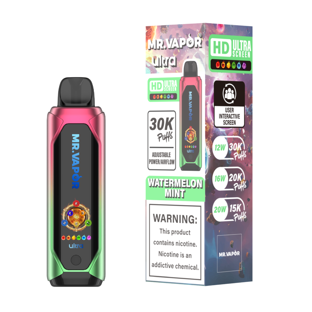 Buy Mr. Vapor Ultra 30k Puffs - Disposable Vape Watermelon Mint