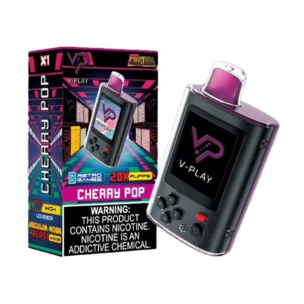 V-Play 20K Disposable Vape cherry pop