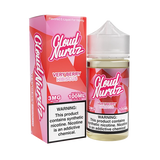 Bottle of Cloud Nurdz - Very Berry Hibiscus 100mL E-Liquid with berries and hibiscus flowers