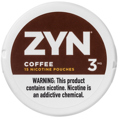 ZYN Coffee Nicotine Pouches - Savor the rich coffee taste with a satisfying nicotine blend in every pouch.